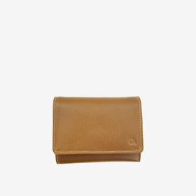 کیف پول چرم جیبی مدل nj015 (عسلی)