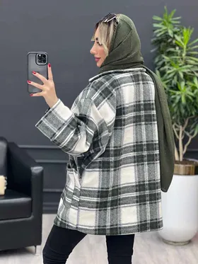 پالتو جلو باز یقه انگلیسی