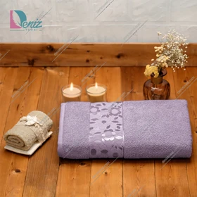 حوله استخری طرح سورپرایز رنگ یاسی تیره