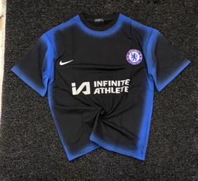 کیت باشگاهی چلسی مشکی پارچه ماکان گرم بالا