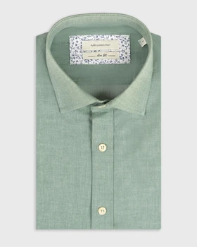 ام کی کالکشن پیراهن آستین کوتاه mk-22967-green