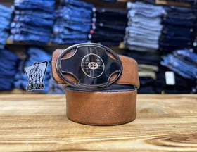 کمربند عسلی مردانه GUCCI