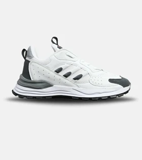 کفش کتانی مردانه سفید طوسی ADIDAS boost