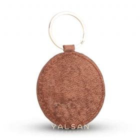 جاکلیدی چرم یلسان مدل ماردین کد 208-SH (قهوه ای)