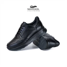 کفش مردانه چرم اسپرت طبی کد 6004008