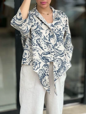 شومیز جلوگرهی کد 903