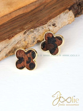 مجموعه گوشواره زنانه پلنگی کد E1209