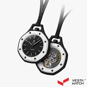 ساعت اودمار پیگه x سواچ AP X SWATCH کالکشن رویال پاپ مدل OCHO NEGRO