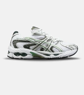 کفش کتانی مردانه و زنانه سفید سبز ASICS Gel-Phoenix مدل 8880