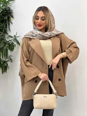 مانتو چهاردکمه دو جیب