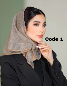 مینی اسکارف تور طرح گندم3681
