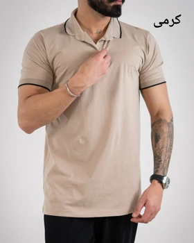 تیشرت یقه دار کوروش-کد4908