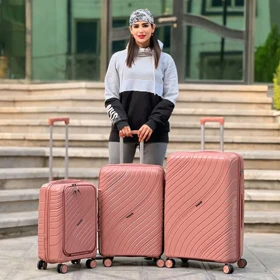 چمدان وارداتی پراسپریتی مدل PROSPERITY - PSP40156 SERIES سری سه عددی (به همراه چمدان ارایشی هدیه)