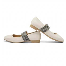 کفش کالج زنانه مدل Flat shoes - 0269