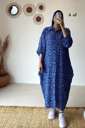 پیراهن نخی هیلدا