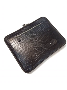 فولدر چرم طبیعی کروکو