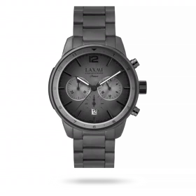 ساعت مچی مردانه لاکسمی بند استیل دودی کد Laxmi 8160/3