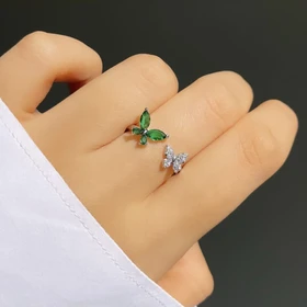 انگشتر پروانه سبز