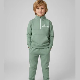 ست نیم زیپ و شلوار بچه گانه 3تا6سال