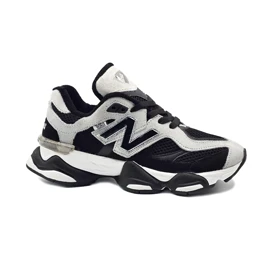 کتانی مردانه مدل نیوبالانس 9060 NEW BALANCE رنگ مشکی طوسی
