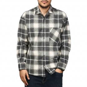 پیراهن پشمی ضخیم مردانه مدل 6203871