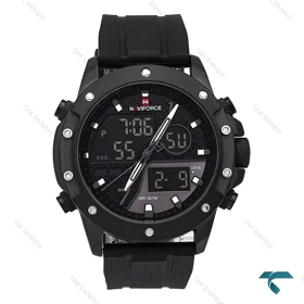 ساعت نیوی فورس NF9221 مردانه دوزمانه مشکی NaviForce-6966-G