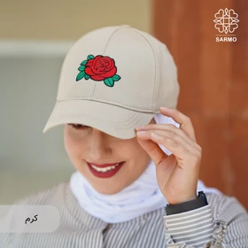 کلاه زنانه اسپرت گل‌دار