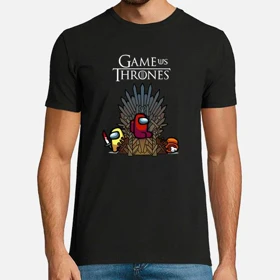 تیشرت با طرح Among us ، Throne Among Us امانگ اس کد 30062