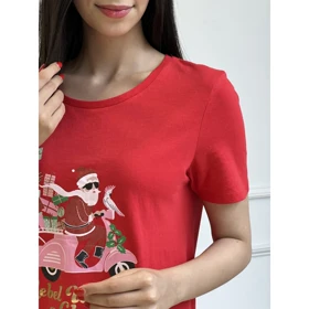 تیشرت طرح کریسمس