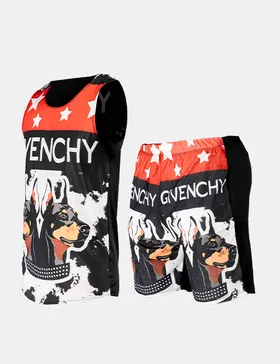 ست رکابی و شلوارک مردانه Givenchy