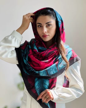 روسری نخی کد R631