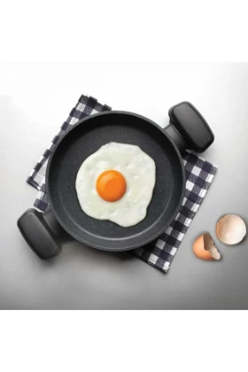 ماهیتابه KORKMAZ مدل Ornella - مشکی