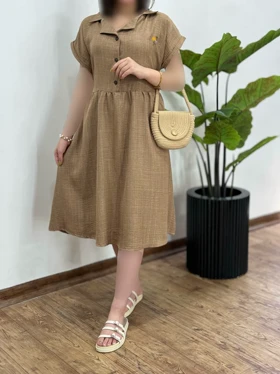 پیراهن عروسکی گلدوزی