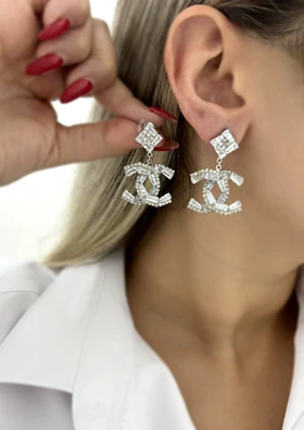 گوشواره مجلسی زنانه مدل شنل 883