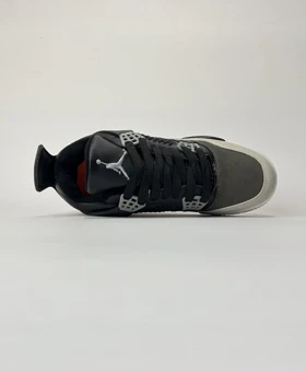 کفش روزمره نایک جردن 4 طوسی مشکی