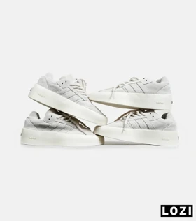 کفش کتانی مردانه طوسی کرم ADIDAS X Fear of God Athletics ’86 Lo Clay