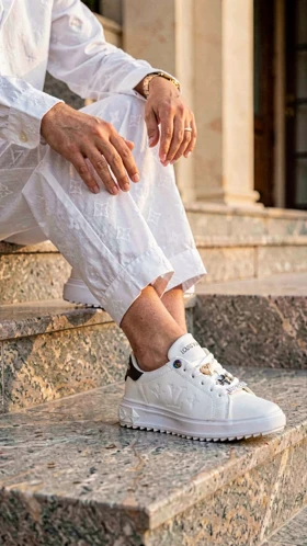 1426 کتانی ونس زنانه طرح دار لویی ویتون louis vuitton