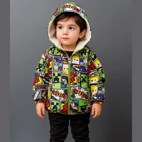 سویشرت تو خز ماینکرافت رنج4،5سال