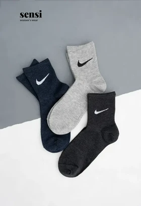 جوراب نایک ساق‌دار انگلیسی کد1000051