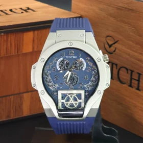 ساعت مچی مردانه تنتو Tentwo 2157 سبک 3 موتوره با عقربه های شبنما