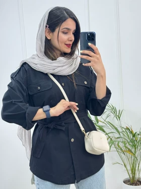 مانتو کتان جلوه