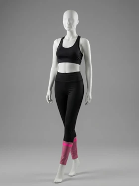 لگ ورزشی فلامنت خط‌دار رنگی