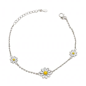 دستبند نقره کد 35125