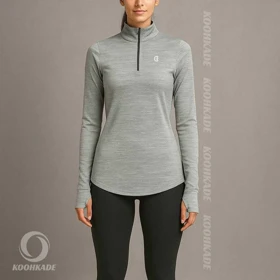 نیم زیپ زنانه فینگر دار COCO SPIRIT