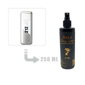بادی اسپلش عطر ادکلن 212 وی آی پی مردانه 250 میل Carolina Herrera 212 VIP Men 250ml