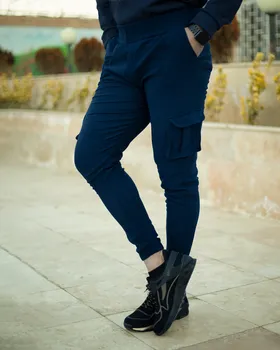 شلوار مردانه مدل Wang pro (سرمه ای)