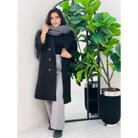 پالتو بلند فوتر زنانه