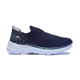 کتانی اسپرت ورزشی مردانه بزرگپا مدل اسکیچرز Skechers رنگ سرمه‌ای کد 51474
