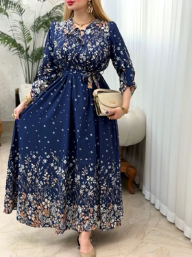 پیراهن ایتالیایی گلچهره 3750