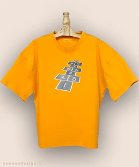 تیشرت لش مردانه و زنانه نوستالژی طرح بازی لی لی